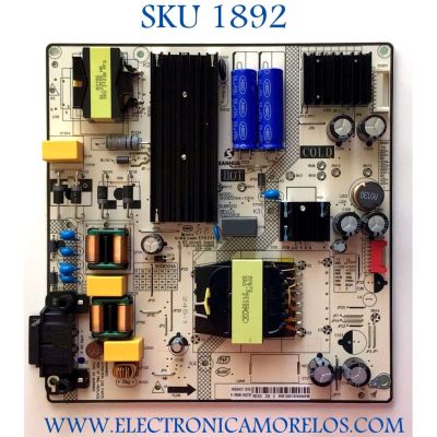 FUENTE DE PODER PARA TV LG UHD 4K SMART TV / NUMERO DE PARTE 81-PBE065-H4A27AP / SHG6504A27-101HA / DLBB500 / E56334 / SHG6504A / CQC14134104969 / PANEL LVU650BEDX / MODELO 65UP7000PUA / 65UP7000PUA.CUSFLH